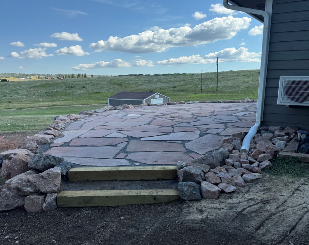 Custom Flagstone Patios