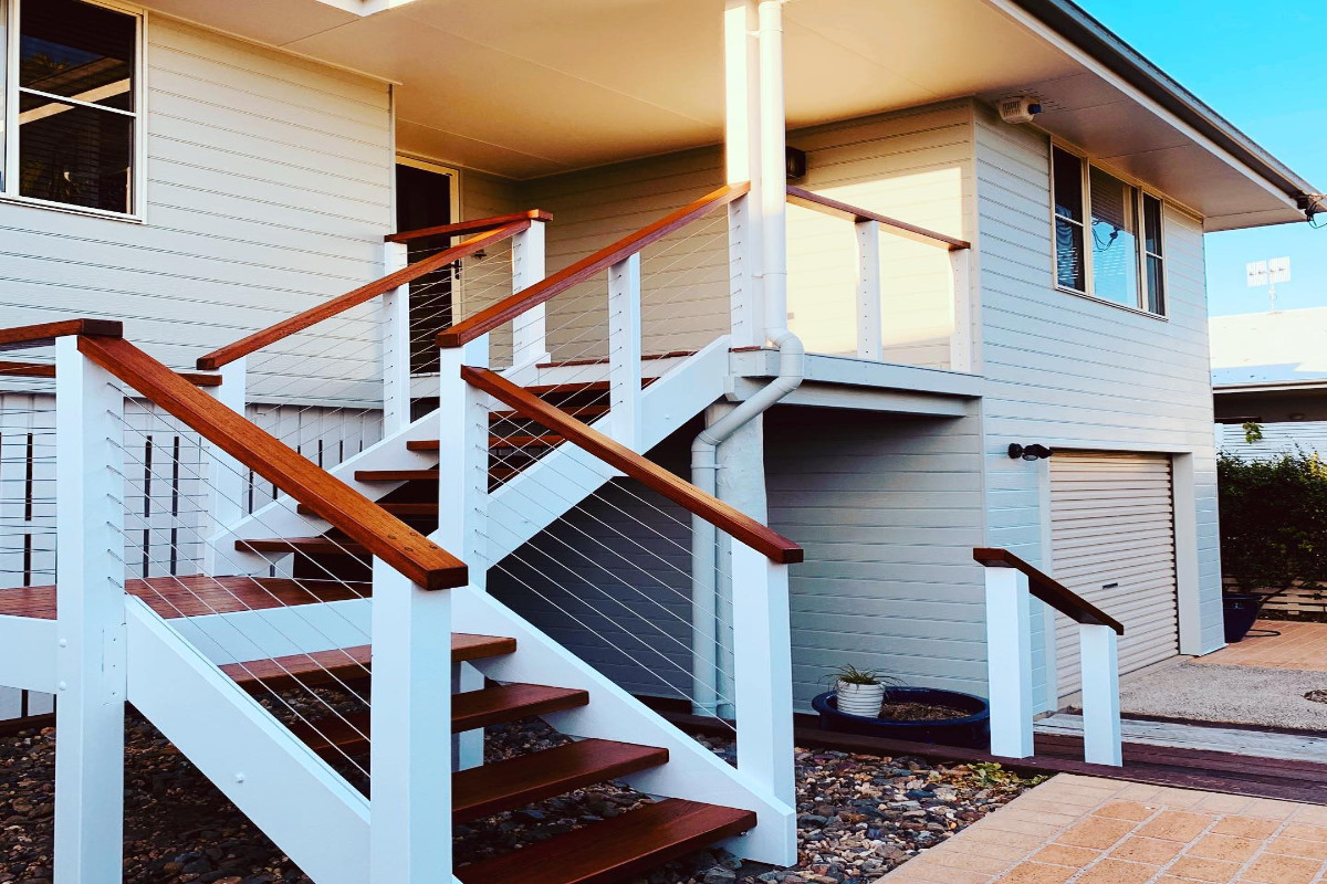 Exterior house painting – weather-resistant finish