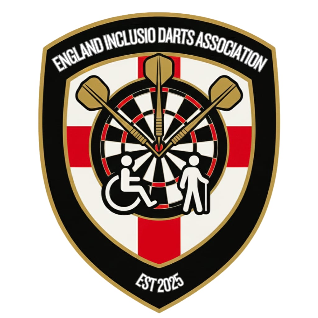 England Inclusio Darts Association Crest