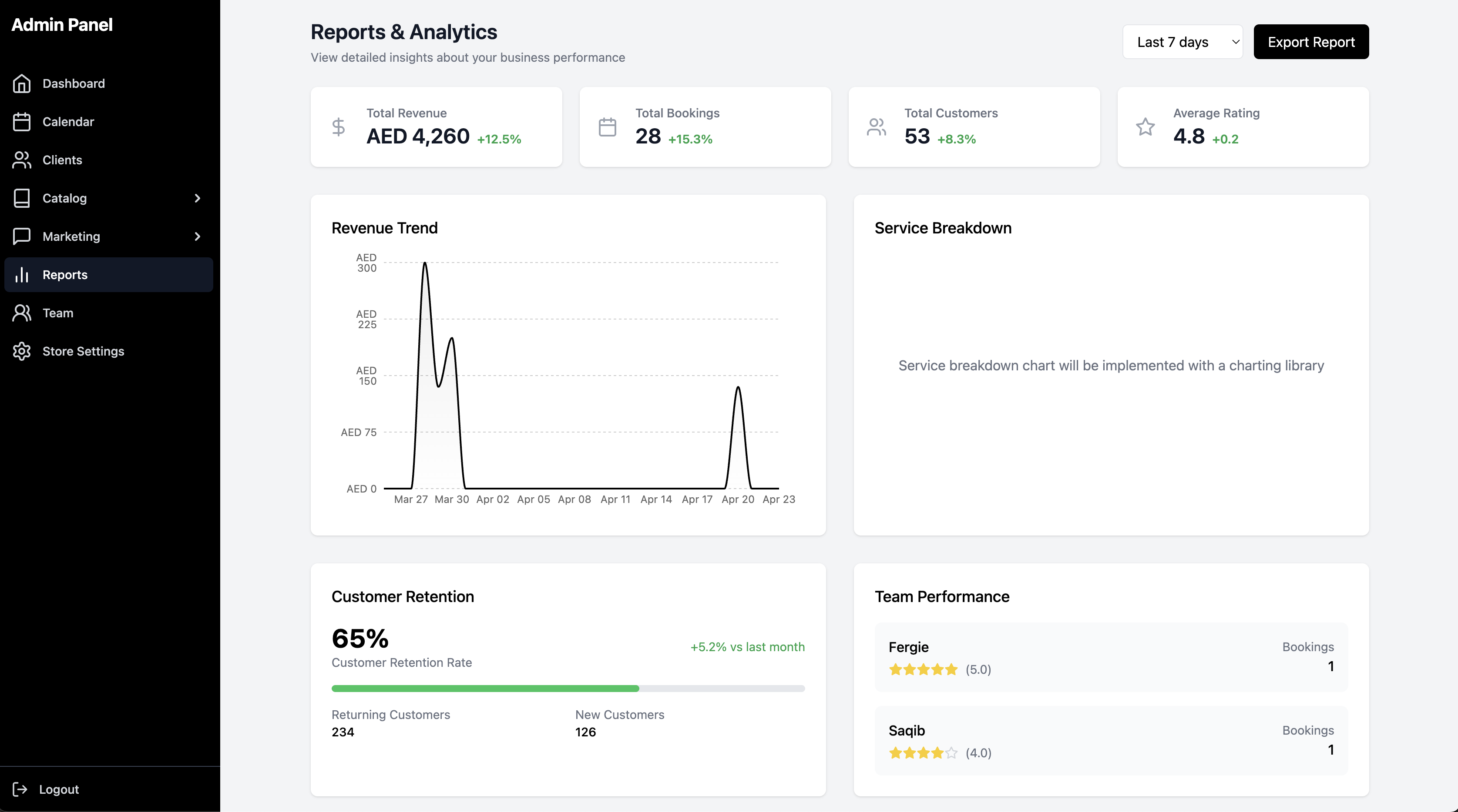 Barber Booking System